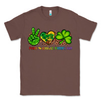Chestnut peace love st patty's day Classic Tee - Artiststas