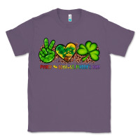 Lavender peace love st patty's day Classic Tee - Artiststas