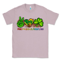 Lilac peace love st patty's day Classic Tee - Artiststas