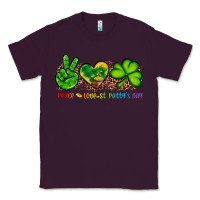Plum peace love st patty's day Classic Tee - Artiststas