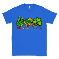 True Royal peace love st patty's day Classic Tee - Artiststas