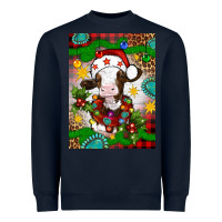 Christmas Cow Air Freshener Heavyweight Sweatshirt | Teevron