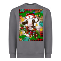 Storm christmas cow air freshener Heavyweight Sweatshirt - Artiststas