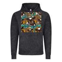 Vintage Black western baby calf seamless pattern Vintage Hoodie - HRA Design Shop