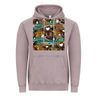 Vintage Zinc western baby calf seamless pattern Vintage Hoodie - HRA Design Shop