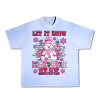 Grape Ice let it snow somewhere else Urban Heavy Tee - AdoDesignShop