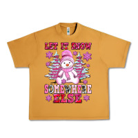 Peanut Butter let it snow somewhere else Urban Heavy Tee - AdoDesignShop