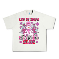 Pistachio let it snow somewhere else Urban Heavy Tee - AdoDesignShop