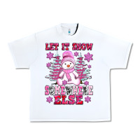 White let it snow somewhere else Urban Heavy Tee - AdoDesignShop