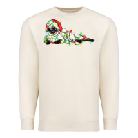 Sandshell christmas siamese cat Premium Sweatshirt - LillyAllenDesigns