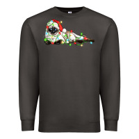 Smoke christmas siamese cat Premium Sweatshirt - LillyAllenDesigns