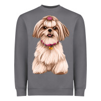 Storm Shih Tzu Dog Design Heavyweight Sweatshirt - JahusDesignShop