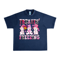 Navy freaking freezing with Snowmans Urban Heavy Tee - AdoDesignShop