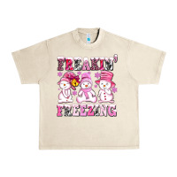 Sandshell freaking freezing with Snowmans Urban Heavy Tee - AdoDesignShop