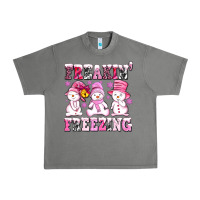 Tornado freaking freezing with Snowmans Urban Heavy Tee - AdoDesignShop