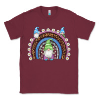 Burgundy easter gnome rainbow Classic Tee - Artiststas