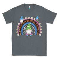 Charcoal Heather easter gnome rainbow Classic Tee - Artiststas