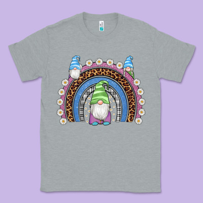 Easter Gnome Rainbow Classic Tee Designed By Artiststas