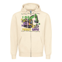 Sandshell i dig mardi gras Zipper Hoodie - MaliasSmallBusiness