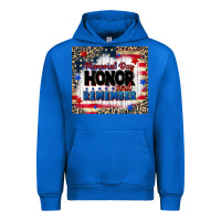 Cobalt memorial day honor and remember Urban Hoodie - CowGirlArtShop