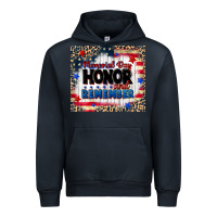Navy memorial day honor and remember Urban Hoodie - CowGirlArtShop