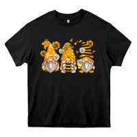 Black bumble bee gnomes Heavy Core Tee - Zillion Design Studio
