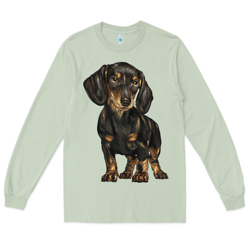 Dachshund Long Sleeve Tee by BarkalooDesign | Teevron