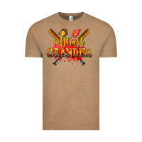 Vintage Coffee softball grandma Vintage Tee - AdoDesignShop