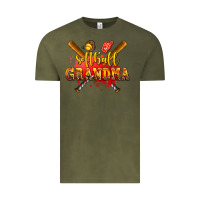 Vintage Olive softball grandma Vintage Tee - AdoDesignShop