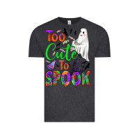 Vintage Black too cute to spook Vintage Tee - BundleAndBundleShop