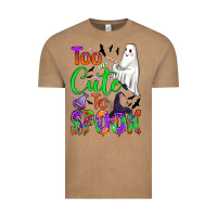 Vintage Coffee too cute to spook Vintage Tee - BundleAndBundleShop