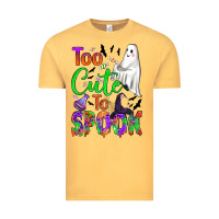Vintage Mustard too cute to spook Vintage Tee - BundleAndBundleShop