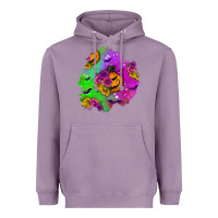 Lavender halloween patch 1 Heavyweight Hoodie - BundleAndBundleShop