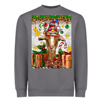Storm christmas goat air freshener Heavyweight Sweatshirt - Artiststas