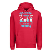 Cardinal My Favorite Bunnies Call Me Mommy Premium Hoodie - Bettercallsaul