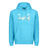 Ocean Blue My Favorite Bunnies Call Me Mommy Premium Hoodie - Bettercallsaul