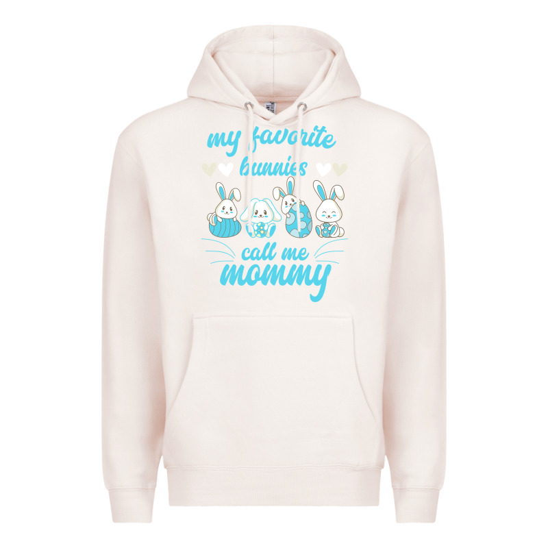 My Favorite Bunnies Call Me Mommy Premium Hoodie by Bettercallsaul | Teevron