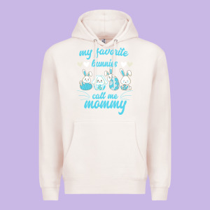 My Favorite Bunnies Call Me Mommy Premium Hoodie Designed By Bettercallsaul