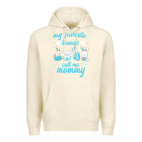 Sandshell My Favorite Bunnies Call Me Mommy Premium Hoodie - Bettercallsaul