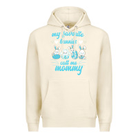 Tofu My Favorite Bunnies Call Me Mommy Premium Hoodie - Bettercallsaul