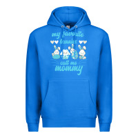True Royal My Favorite Bunnies Call Me Mommy Premium Hoodie - Bettercallsaul