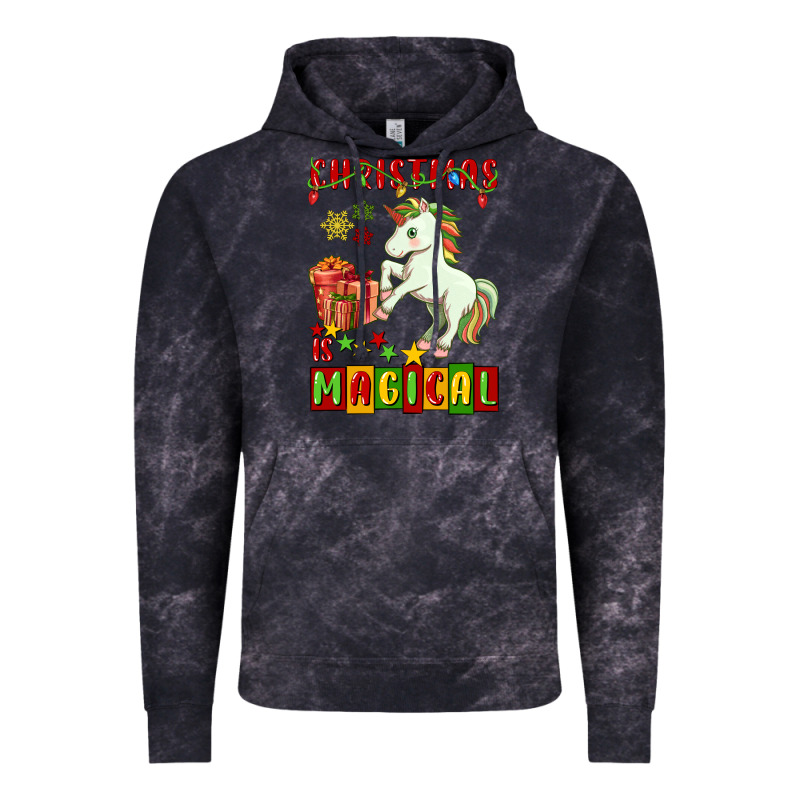 Christmas Magical Unicorn Vintage Hoodie by FaDigitalArtStudio | Teevron