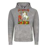 Cloud Rock christmas magical unicorn Vintage Hoodie - FaDigitalArtStudio