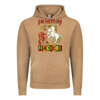 Vintage Camel christmas magical unicorn Vintage Hoodie - FaDigitalArtStudio