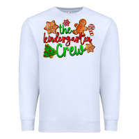 White the kindergarten crew Premium Sweatshirt - LillyAllenDesigns