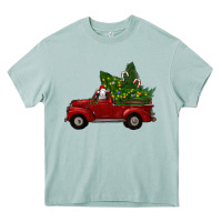 Arona Christmas Farm Truck With Baby Sheep Heavy Core Tee - RanaPortraitStore