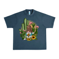 Midnight Navy cactus gnomes Urban Heavy Tee - JahusDesignShop
