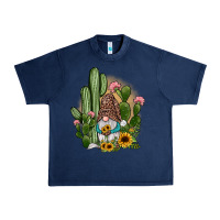 Navy cactus gnomes Urban Heavy Tee - JahusDesignShop