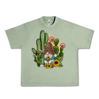 Oil Green cactus gnomes Urban Heavy Tee - JahusDesignShop