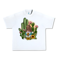 White cactus gnomes Urban Heavy Tee - JahusDesignShop